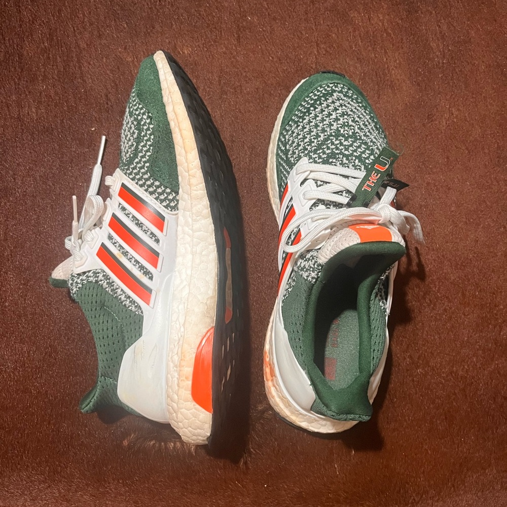 NCAA x adidas’s UltraBoost 1.0 'Miami
Hurricanes'
